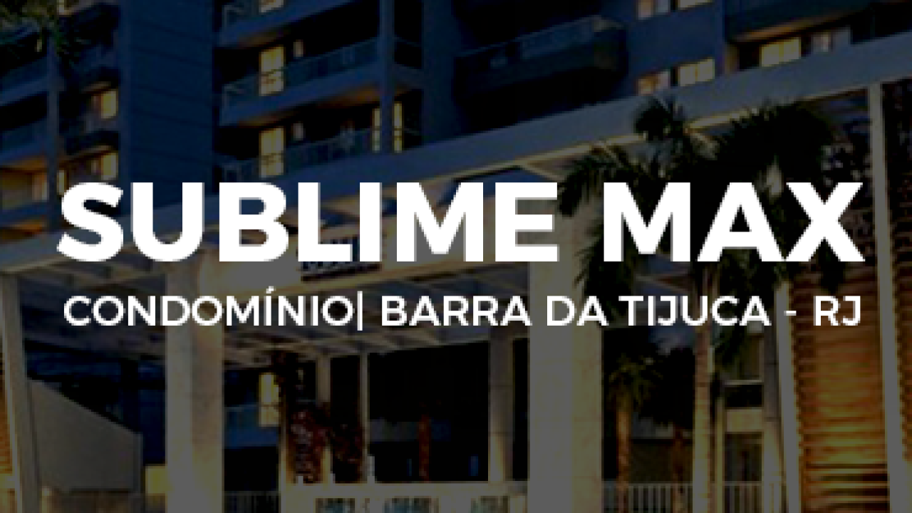 Condomínio Sublime Max Condominium